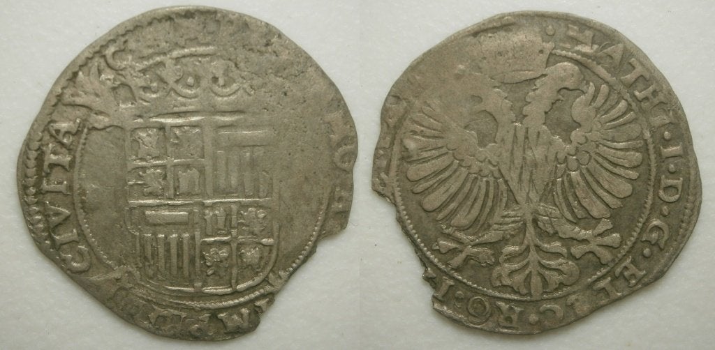 Kampen Arendschelling MATHI, Vóór koninkrijk, Zilver, 25 cent, Ophalen of Verzenden
