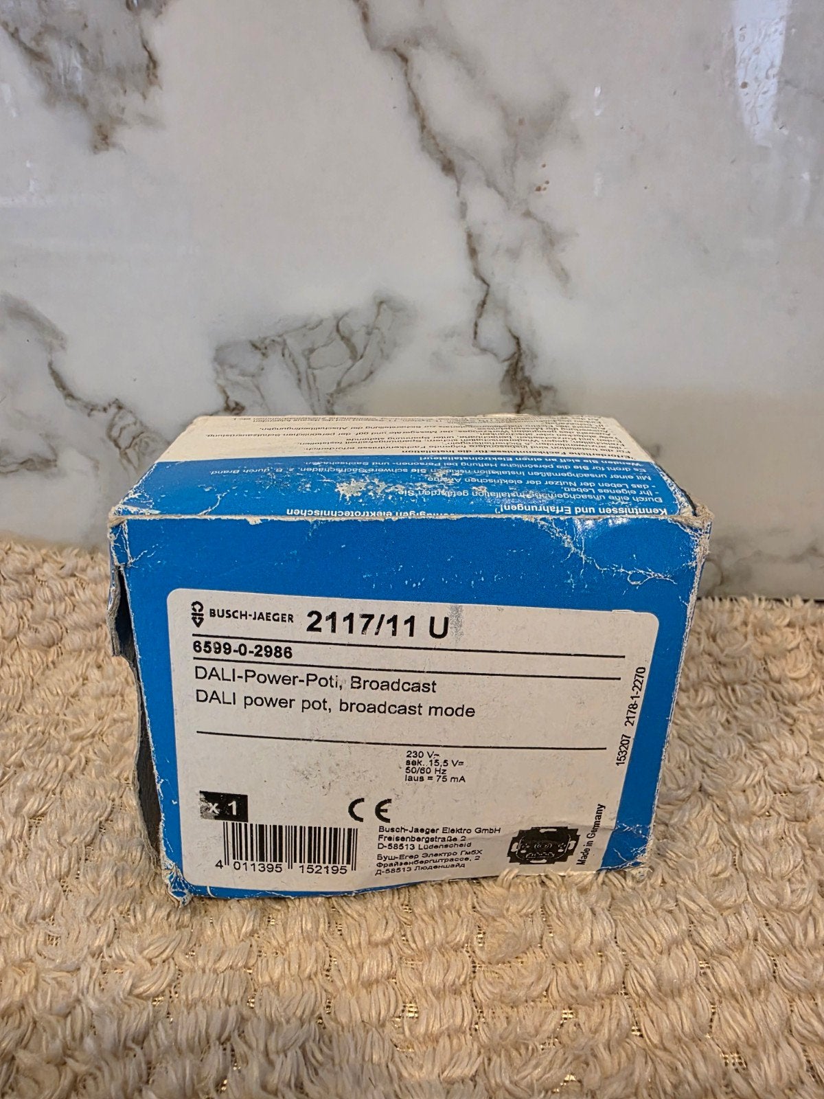 Busch-Jaeger 2117/11 U DALI Power Poti – Nieuw, Ophalen of Verzenden, Nieuw, Busch-Jaeger, Dimmer