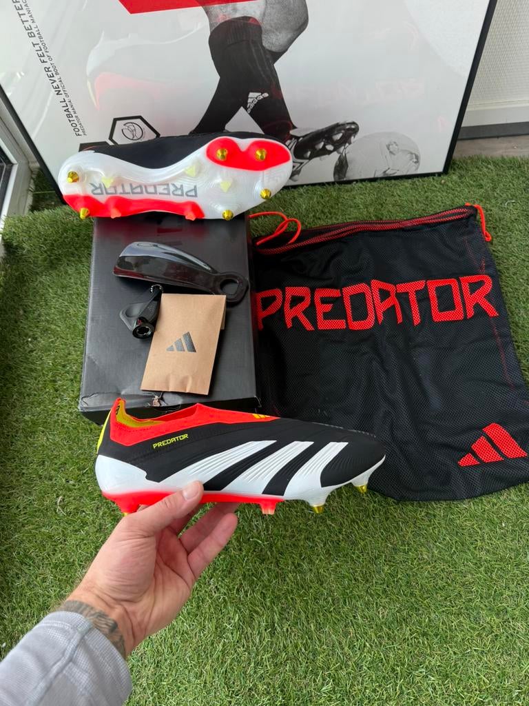 Adidas predator .1 laceless voetbalschoenen, G, Maat XS of kleiner, G, Schoenen