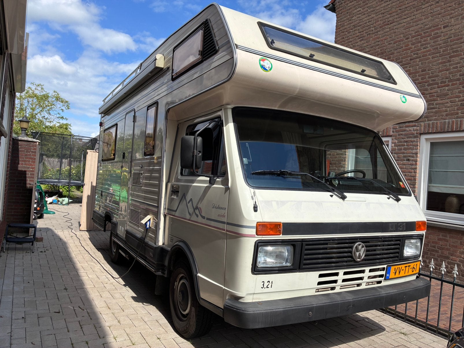 Volkswagen LT31 Karmann Mobil 2.4TD, Caravans en Kamperen, Campers, Alkoof, Volkswagen, Particulier, Tot en met 4