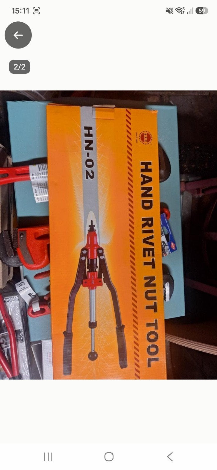 Nieuwe Hand Rivet Nut Tool (model HN-02) Blindklinkmoertang, Ophalen of Verzenden, Nieuw, Tang, Overige merken