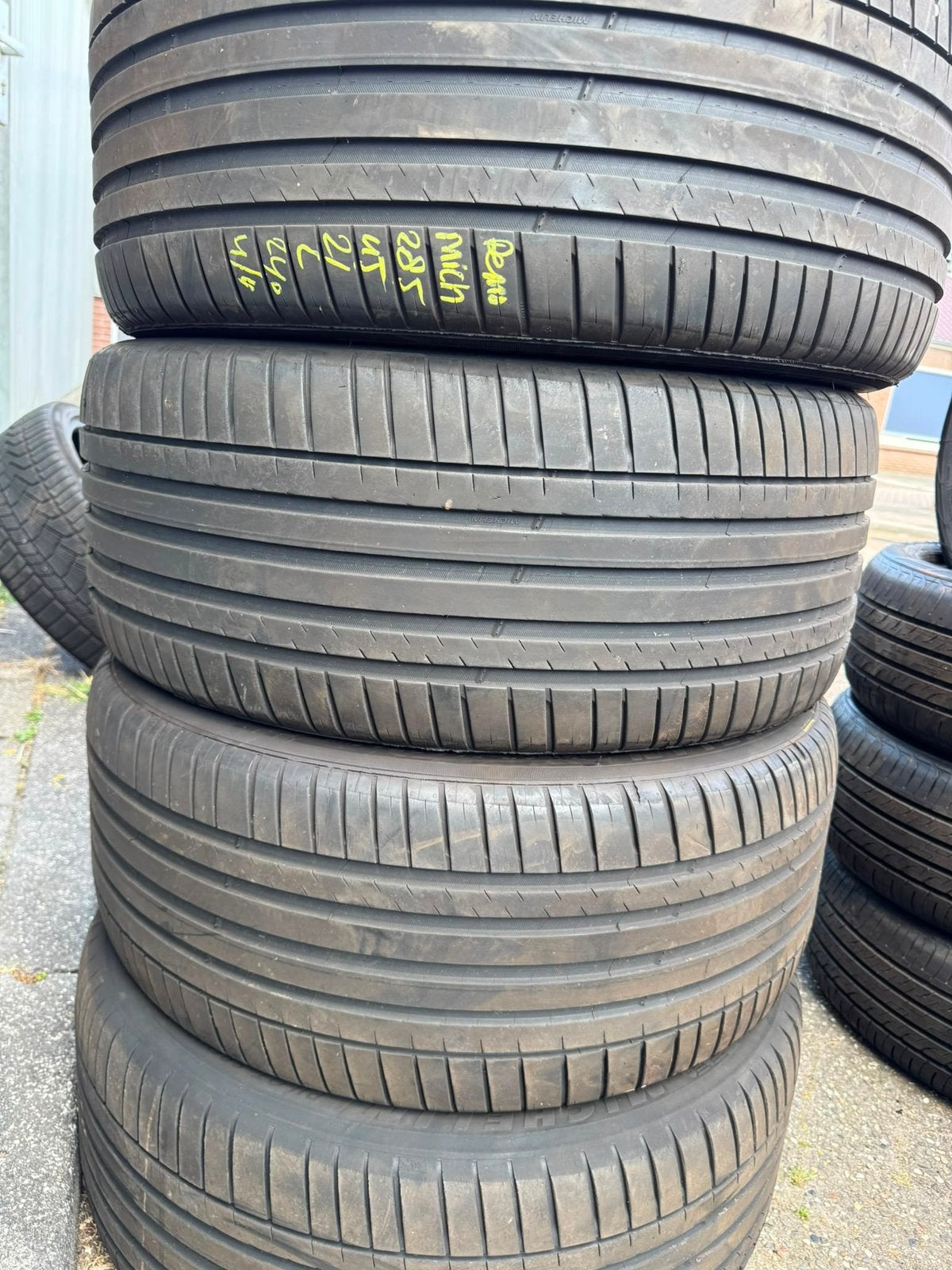 Michelin Pilot (Nıeuwe)Dot4924)285/45/21..€220 p/st ınc mont, Ophalen, 285 mm, Nieuw, 21 inch