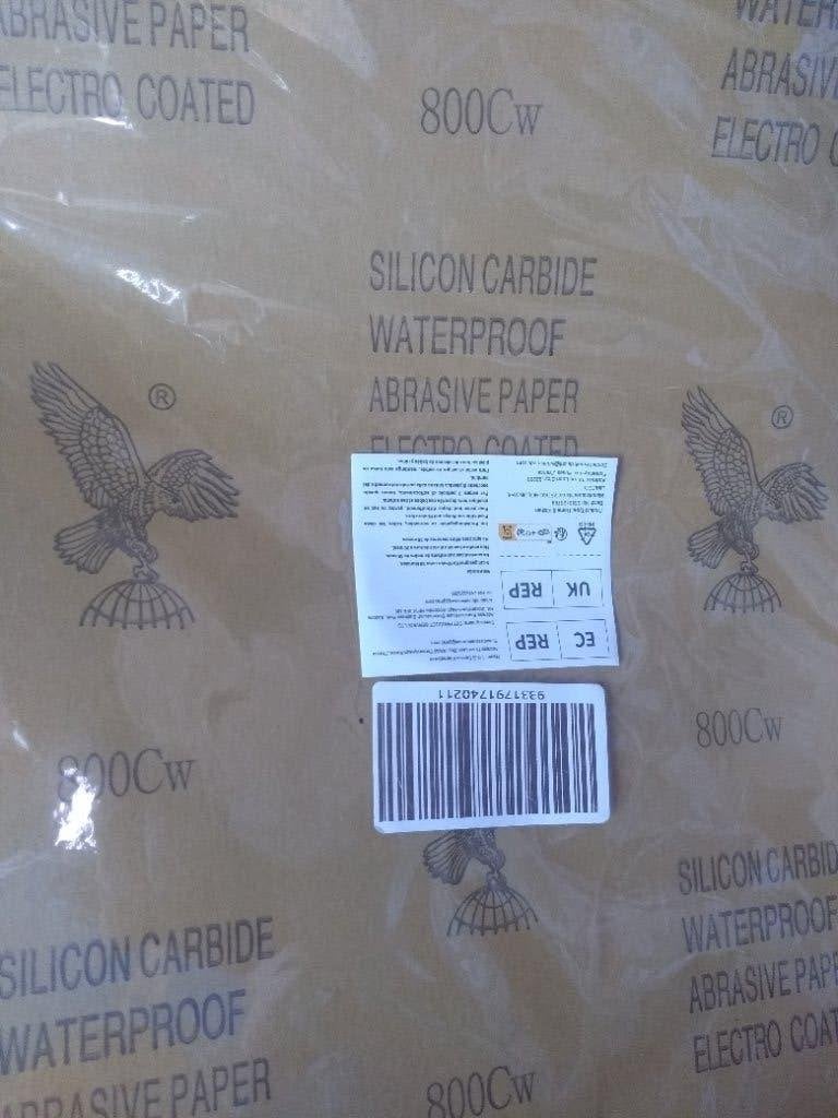 Schuurpapier Set - Waterproof Silicone Carbide, Ophalen of Verzenden, Nieuw, Overige typen
