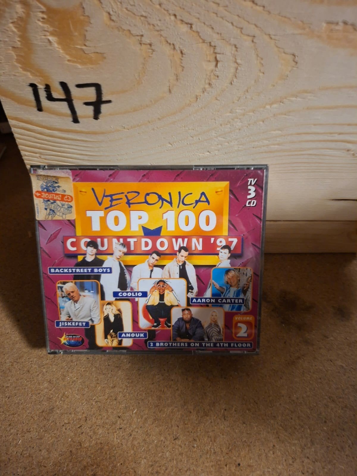 Veronica Top 100 Countdown '97 Volume 2 - 3 CD Boxset, Gebruikt, Boxset, Pop, Ophalen of Verzenden