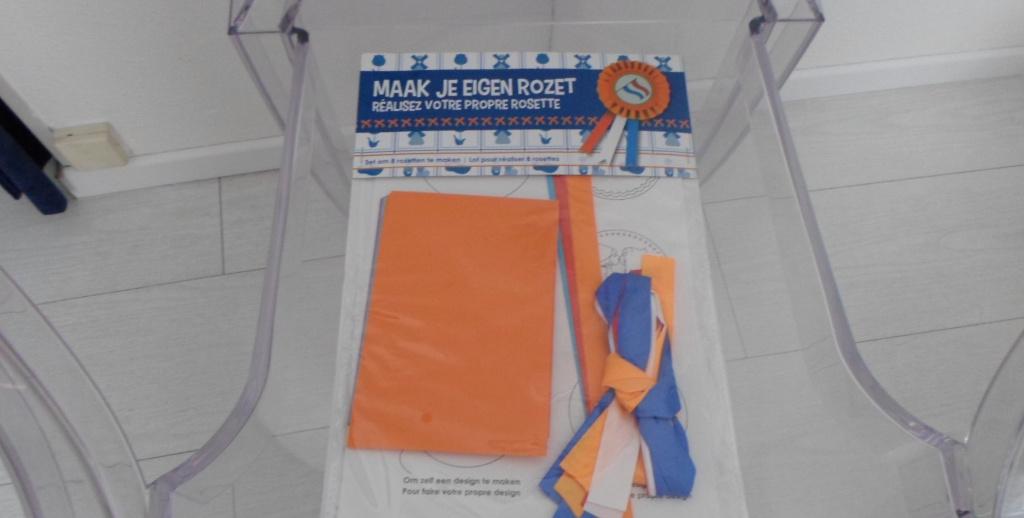 NIEUW !! maak je eigen rozet koningsdag, Ophalen of Verzenden, Nieuw, Overige typen
