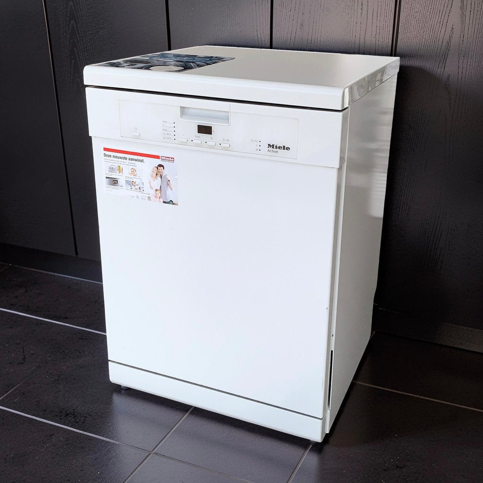 Vaatwasser MIELE EasyComfort A+ 13-Couverts ThermoSpaar, Witgoed en Apparatuur, Vaatwasmachines, Ophalen, M, Zo goed als nieuw