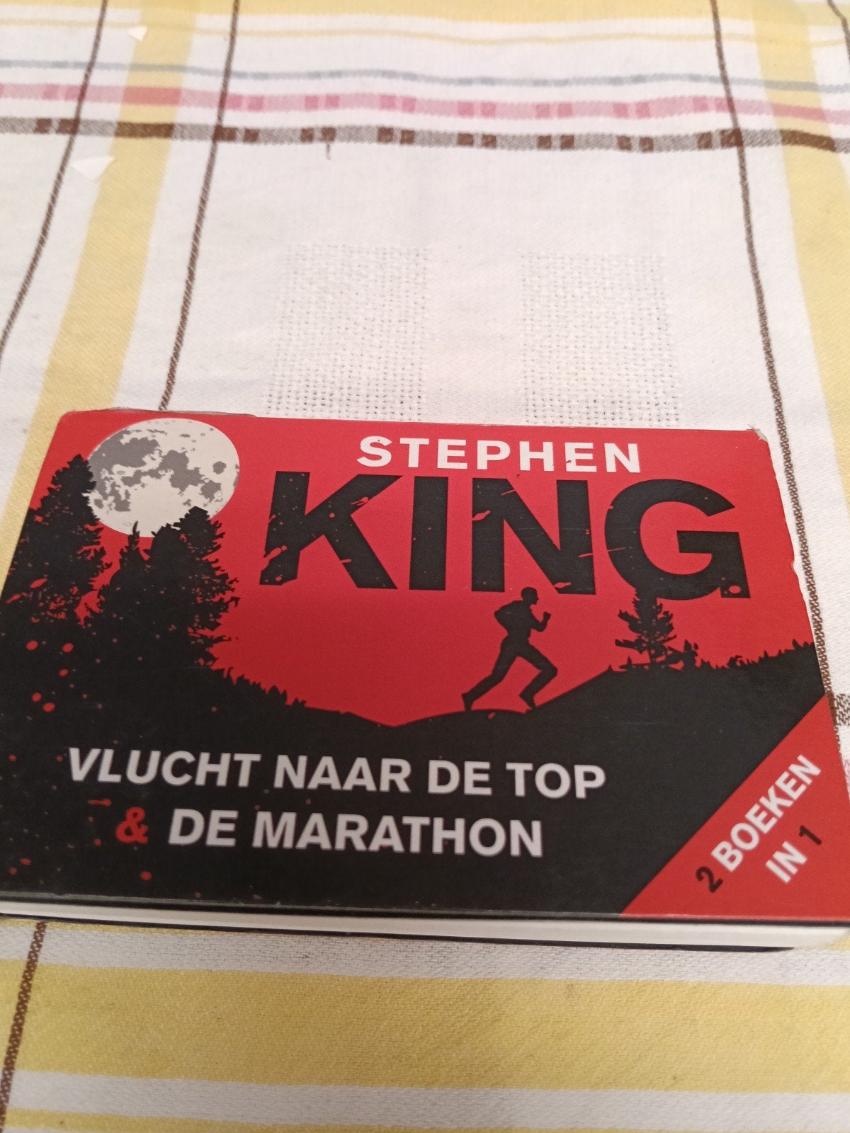 Stephen King - Vlucht naar de top& De Marathon (Dwarsligger, Ophalen of Verzenden, Gelezen, Stephen King, Nederland