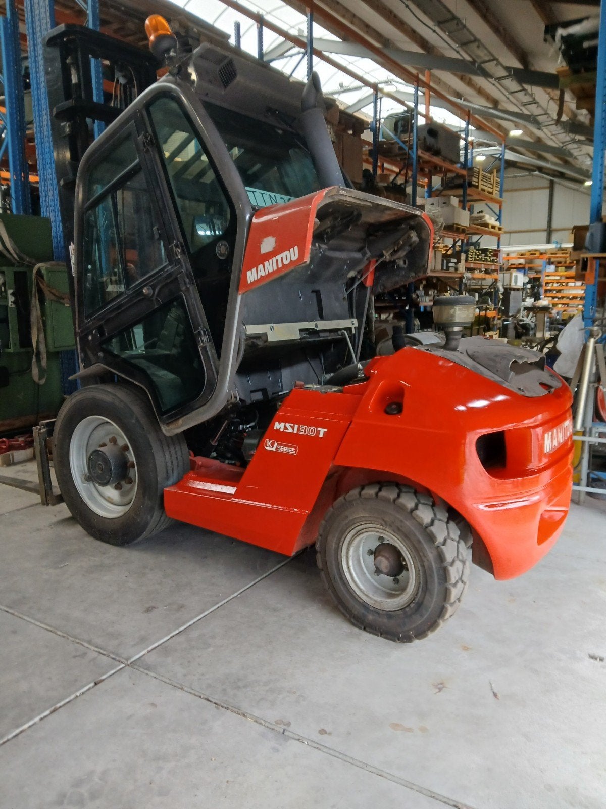 Manitou MSI 30T Diesel Heftruck - 3000 kg hefcapaciteit, Zakelijke goederen, Machines en Bouw | Heftrucks en Intern transport