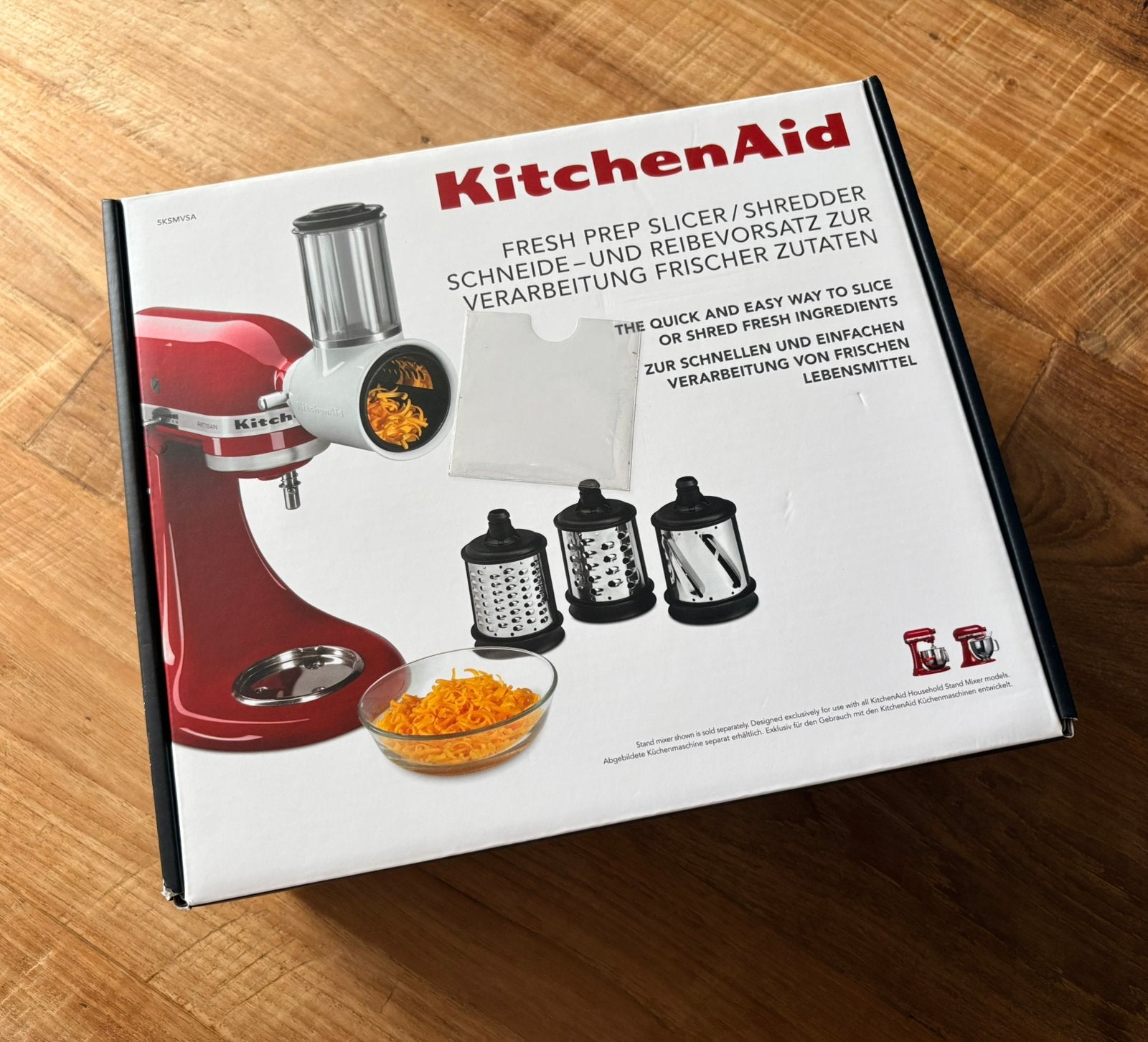 Kitchenaid fresh prep slicer/shredder, Overige typen, Ophalen of Verzenden, Zo goed als nieuw, Overige merken