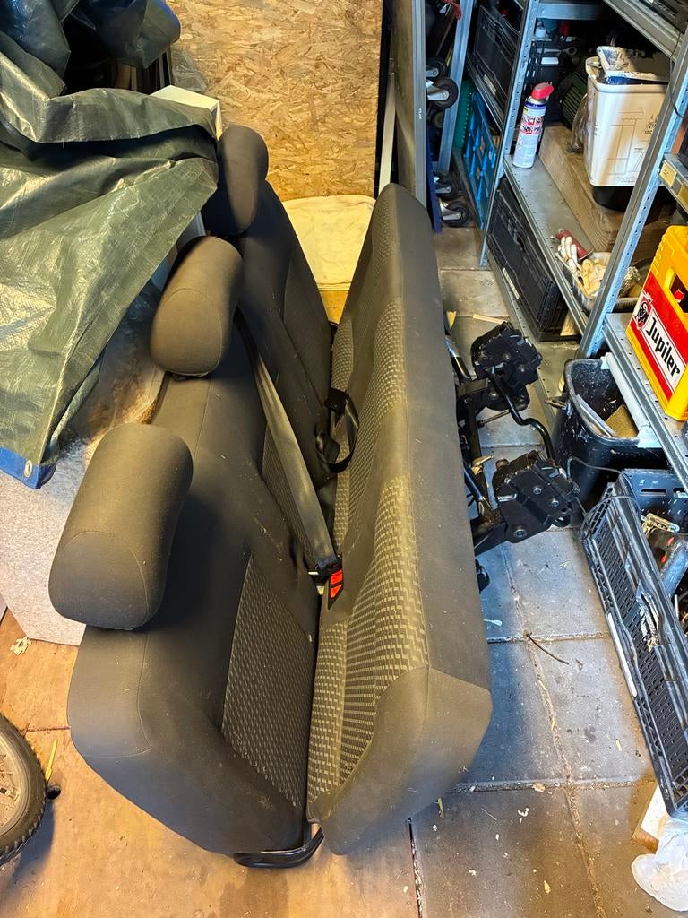 Achterbank Volkswagen T5 - 3-zitter, Auto-onderdelen, Interieur en Bekleding, Ophalen, Gebruikt, Volkswagen