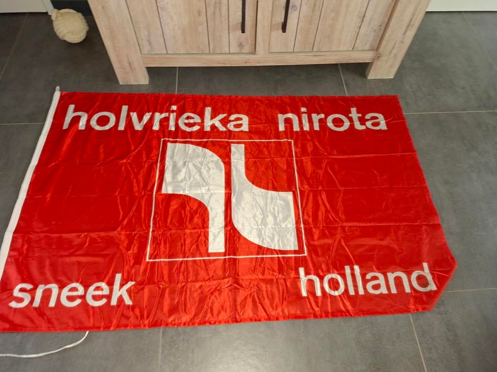 Scheepvaart holvrieka, Verzamelen, Merken en Reclamevoorwerpen, Ophalen of Verzenden, Zo goed als nieuw, Reclamebord