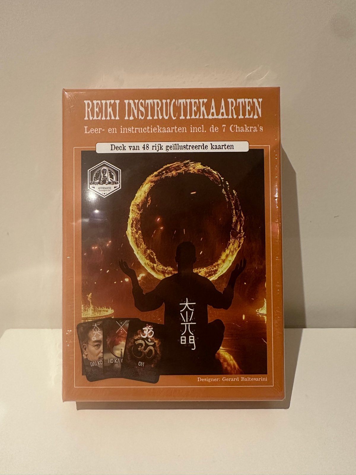 Reiki Instructiekaarten incl. de 7 Chakra's, Ophalen of Verzenden, Nieuw, Spiritualiteit algemeen, Instructieboek