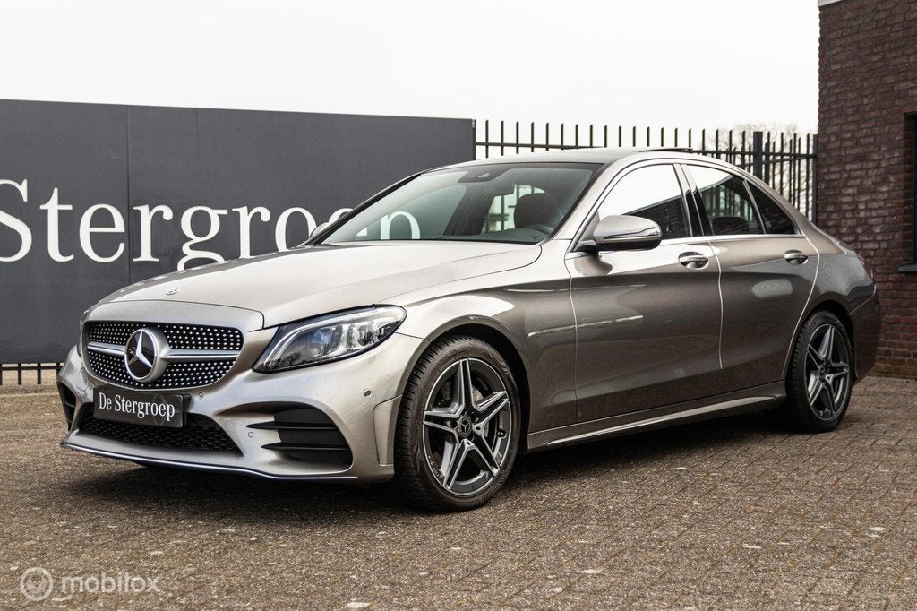 Mercedes-Benz C-klasse 180 Business Solution AMG AMG LINE. P, Auto's, Euro 6, 4 stoelen, Sedan, 16 km/l