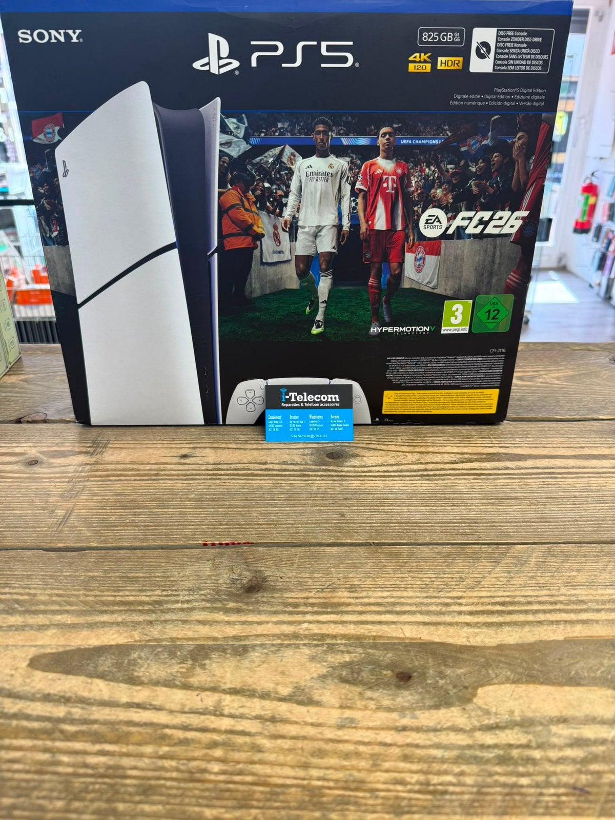 Playstation 5 digital slim met garantie + bon, Ophalen of Verzenden, Zo goed als nieuw