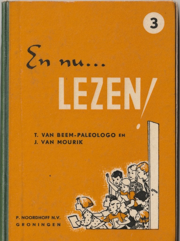 En nu lezen 3 oud schoolboekje, Ophalen of Verzenden, Gelezen, Fictie algemeen