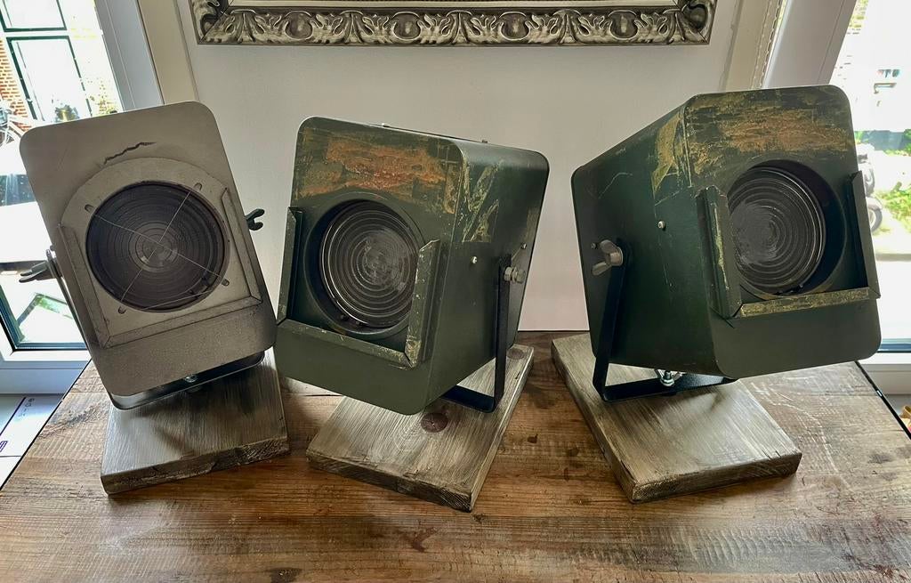 Old school vintage strand lamp jaren 60., Gebruikt, Ophalen of Verzenden, Vintage retro model jaren 60., Minder dan 100 cm