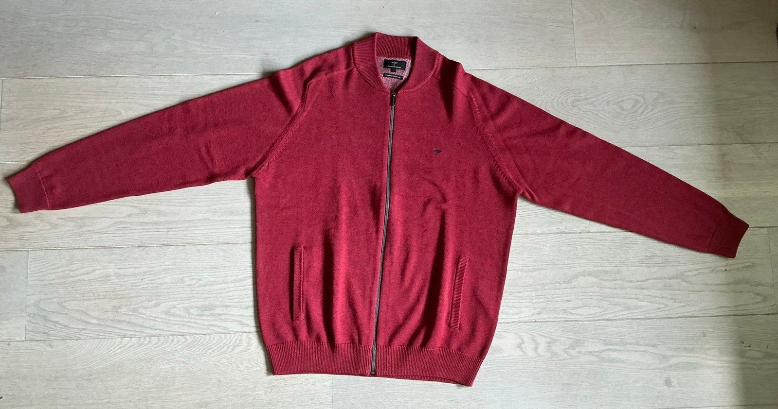 Fynch-Hatton Supersoft Katoenen Vest - XL - heel mooi!, Ophalen of Verzenden, Zo goed als nieuw, Maat 56/58 (XL), Rood