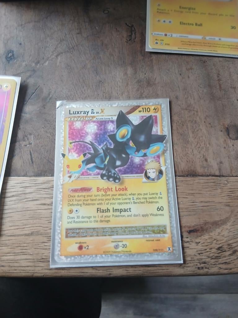 Luxray GL LV.X Pokemon Kaart - Celebrations, Ophalen of Verzenden