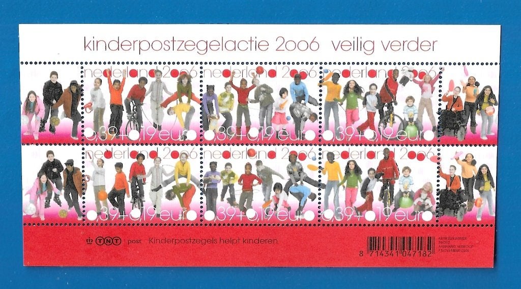 Kinderpostzegels 2006 - Veilig Verder - NVPH 2445, Verzenden, Na 1940, Postfris