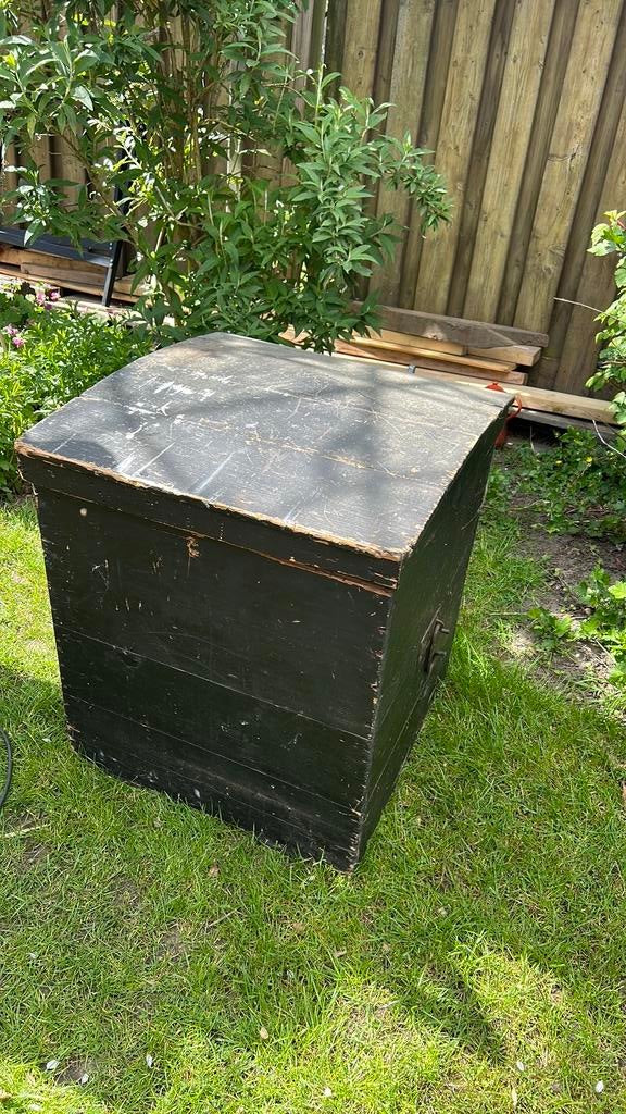 Deken kist.gratis, Tuin en Terras, Ophalen, Gebruikt, Hout, Overige typen