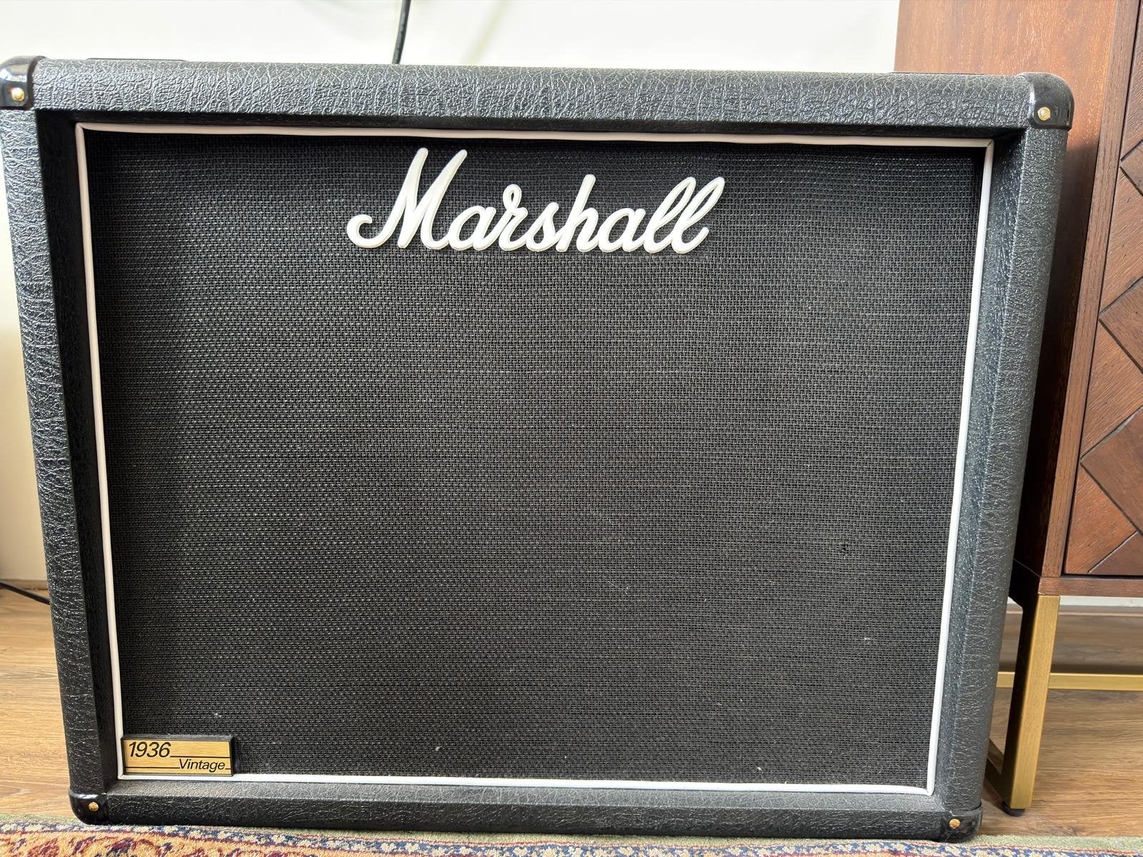 Marshall 1936 2x12 Gitaar Speakerkast - Vintage, Ophalen, Gebruikt, Gitaar, 100 watt of meer