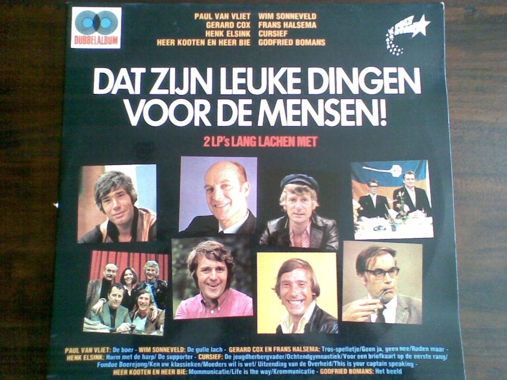 Cabaret 2 LP - Dat zijn leuke dingen voor de mensen!, Cd's en Dvd's, Vinyl | Nederlandstalig, Cabaret of Kleinkunst, Ophalen of Verzenden
