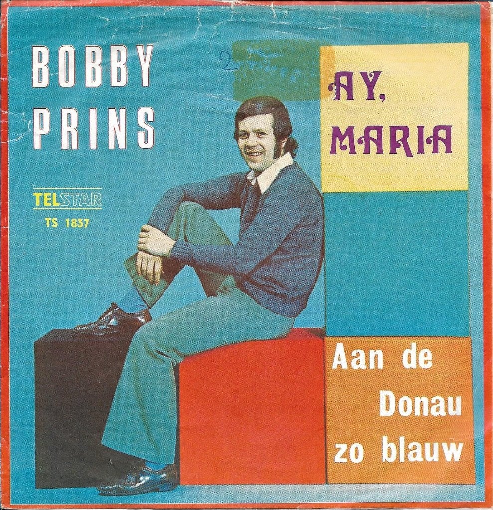 Bobby Prins - Ay, Maria (Telstar), Ophalen of Verzenden, Gebruikt, 7 inch, Nederlandstalig