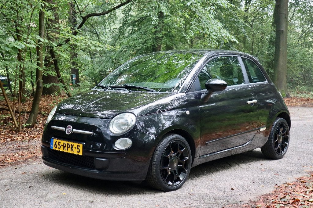 Fiat 500 0.9 TwinAir Plus | 2011 | Zwart | Sportpakket | Beu, Voorwielaandrijving, Euro 5, Leder en Stof, Origineel Nederlands