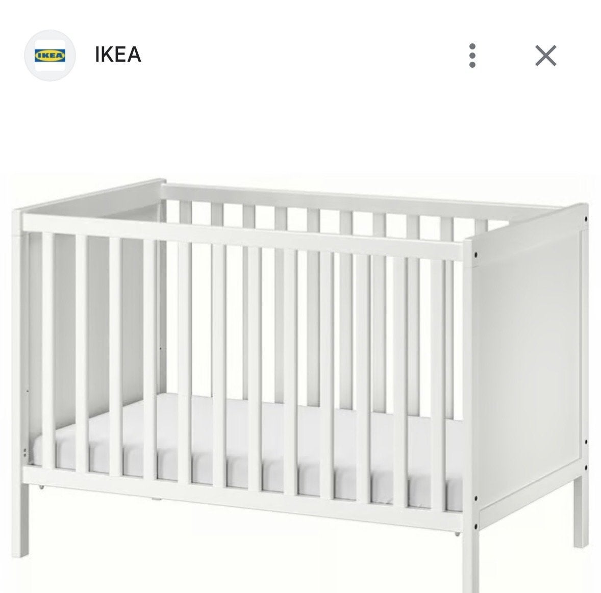 Ikea Gulliver Ledikant/Peuterbed met Matras en Hoes, Ophalen, Gebruikt, Ledikant