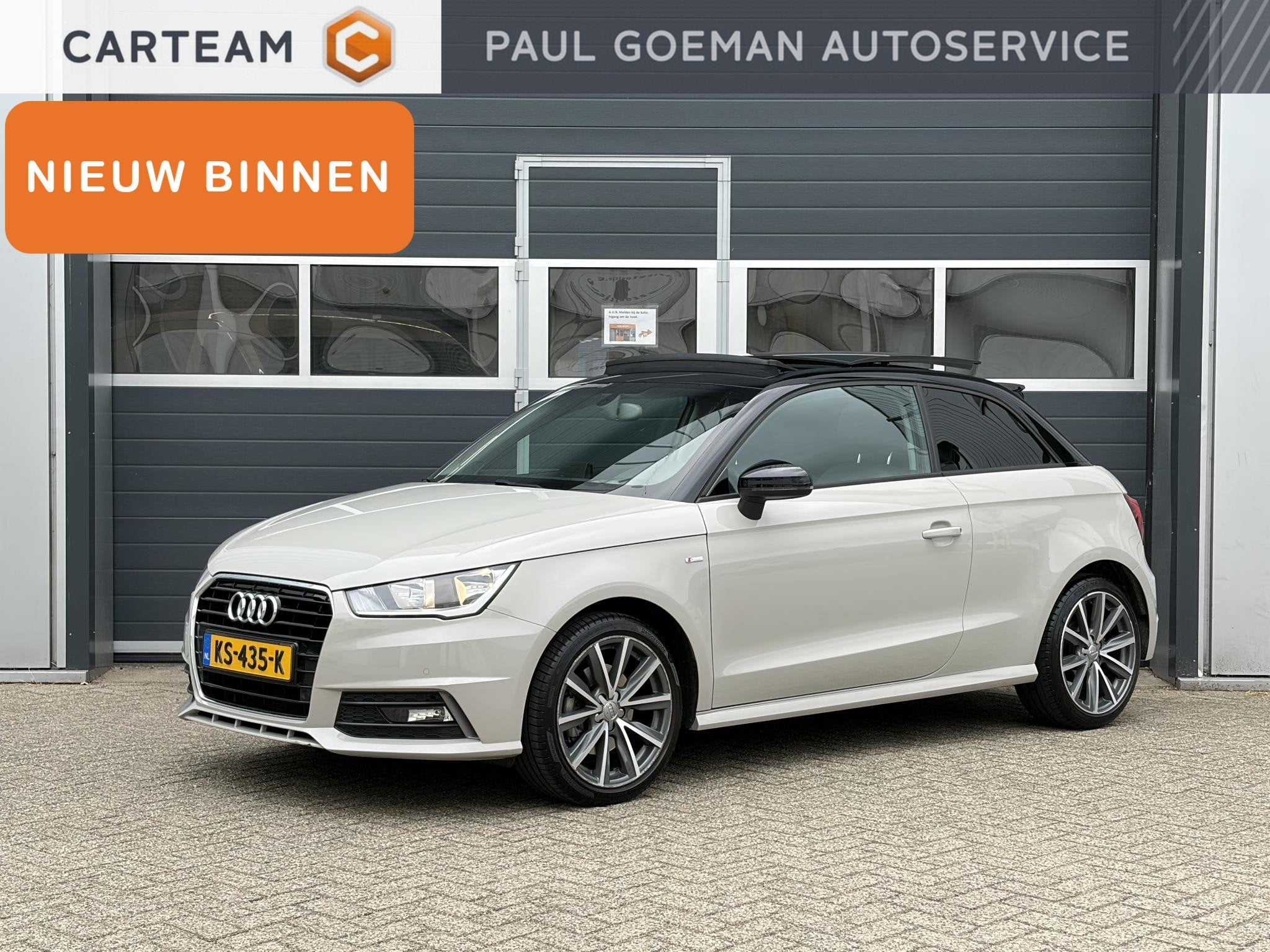 Audi A1 1.4 TFSI Sport Pro Line S | Pano | S Line | Stoel ve, Auto's, 125 pk, 4 cilinders, 4 stoelen, Leder en Stof