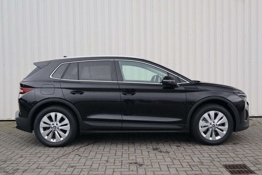Skoda Elroq 85 286pk Business Edition | LMV 19'' | Cruise Co, Auto's, Skoda, Automaat, Achterwielaandrijving, Leder en Stof, Zwart
