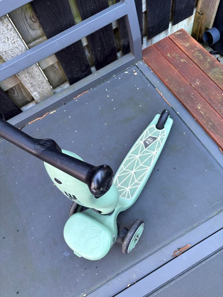 Scoot & Ride Highwaykick 1 - Mintgroen, Ophalen, Gebruikt, Gewone step