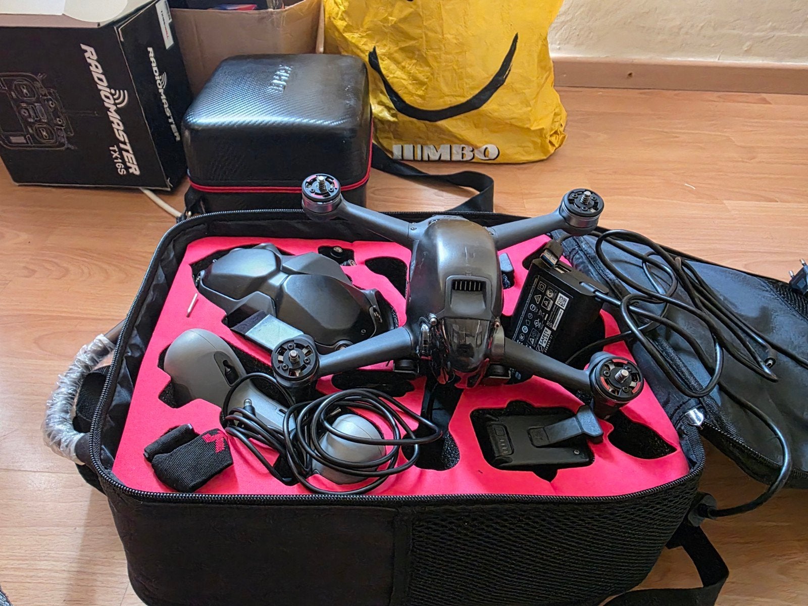 Complete FPV-set: DJI FPV, iFlight Nazgul, FW LR, Tinyhaw, RTF (Ready to Fly), Quadcopter of Multicopter, Zo goed als nieuw, Ophalen