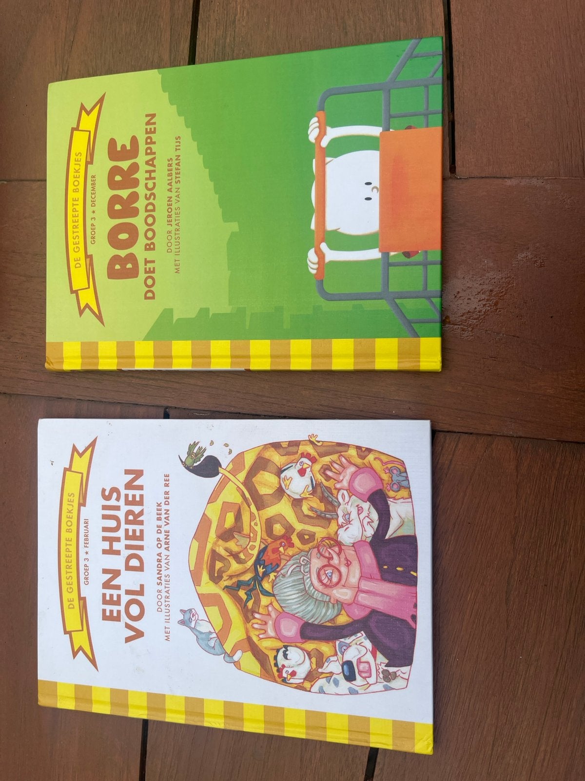 Borre Doet Boodschappen & Een Huis Vol Dieren (2 boeken), Boeken, Kinderboeken | Jeugd | onder 10 jaar, Ophalen of Verzenden, Zo goed als nieuw