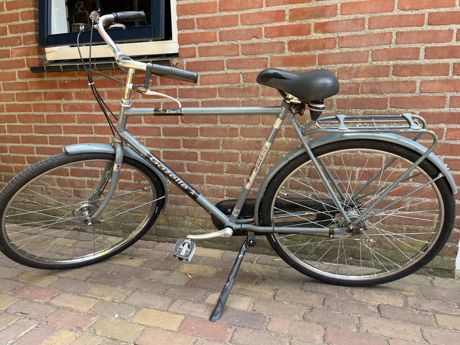 Gazelle herenfiets, Fietsen en Brommers, Fietsen | Heren | Herenfietsen, Ophalen, Gebruikt, Versnellingen, 57 tot 61 cm