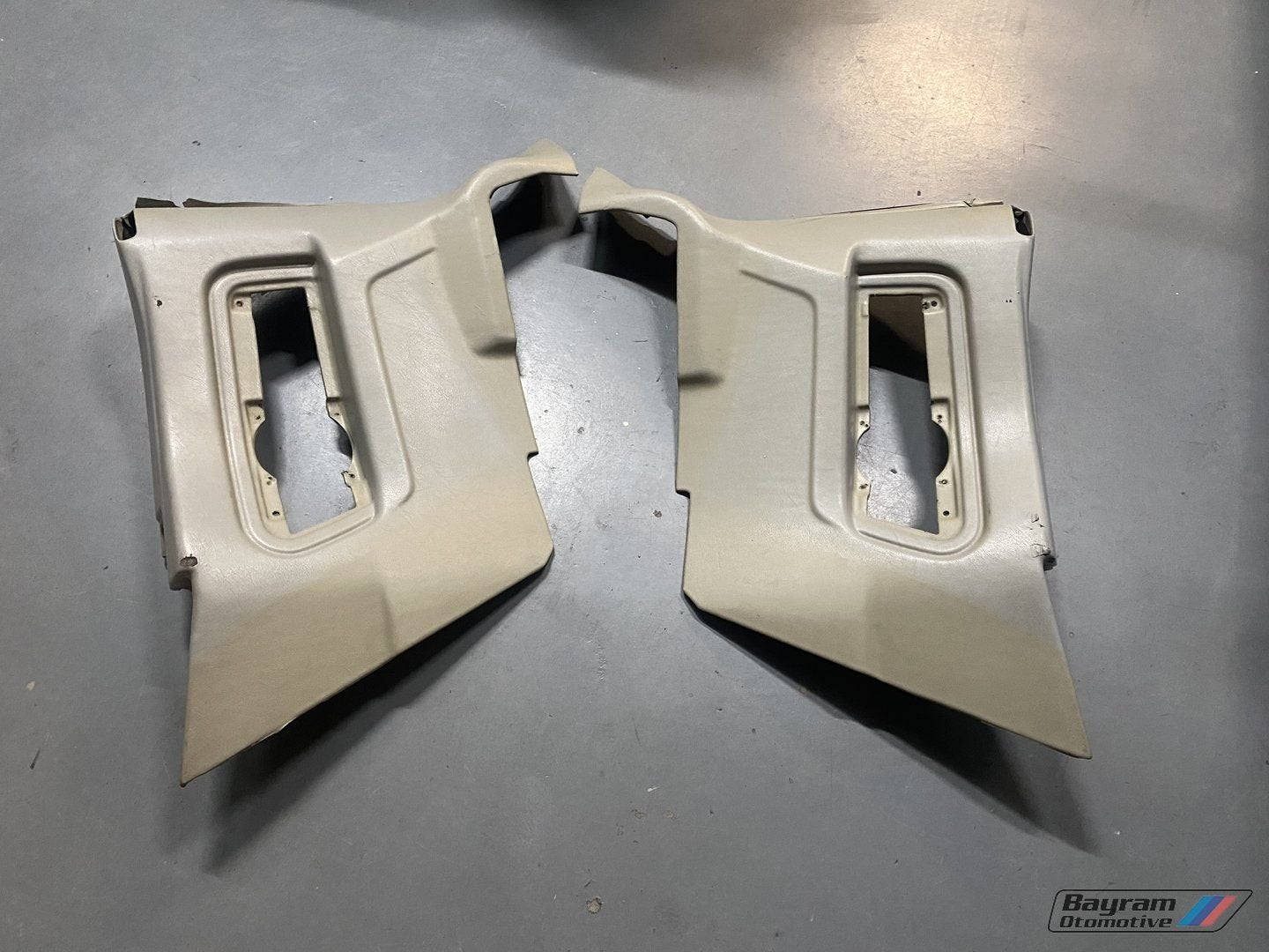 Bmw E30 cabrio achter deurpanelen set beige / grijs 3-, Ophalen, Gebruikt, -, -