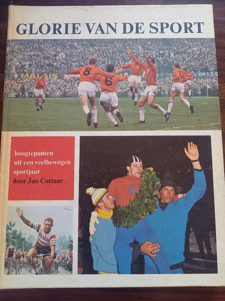 Boek: glorie van de sport 1966, Gelezen, Jan cottaar, Ophalen of Verzenden, Overige sporten