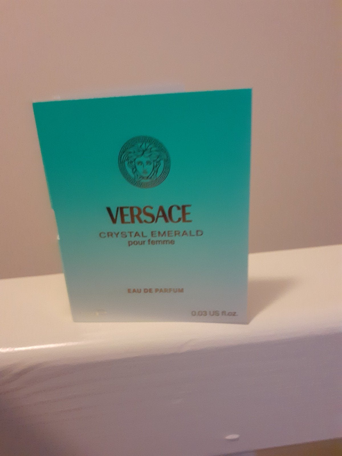 Versace Crystal Emerald sample, Verzenden, Nieuw, Proef of Tester