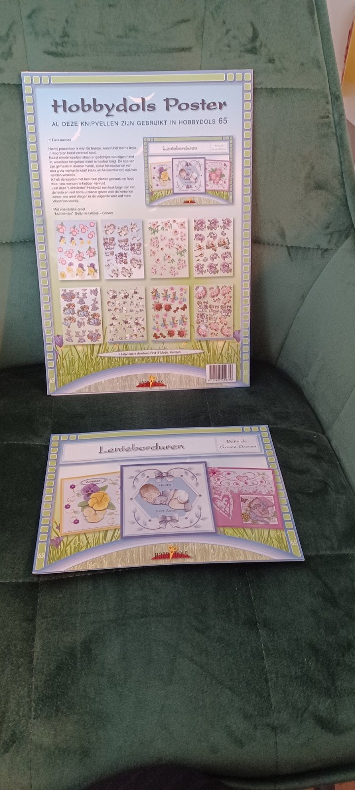Hobbydols Poster Lente Borduren - Patroon, Ophalen