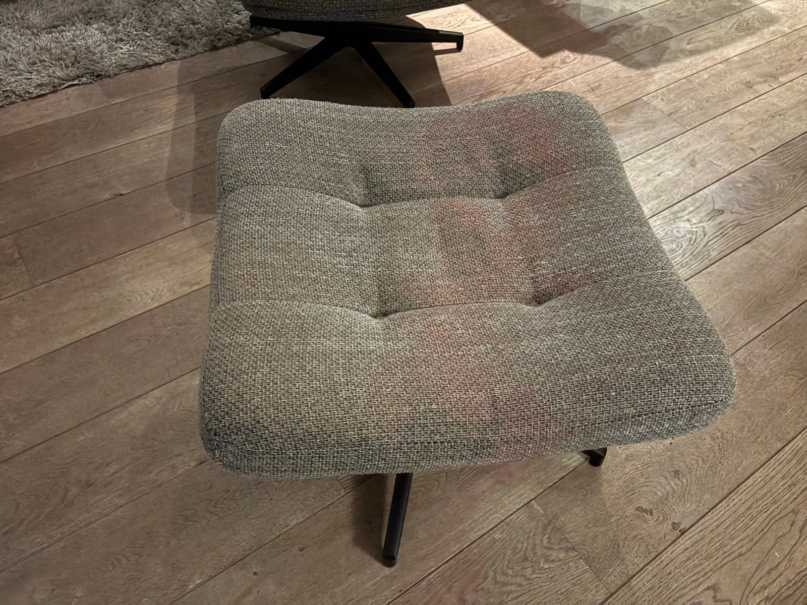 Ikea havberg voetenbank. Let op: zonder draaistoel, Ophalen, Zo goed als nieuw, Stof, 50 tot 75 cm
