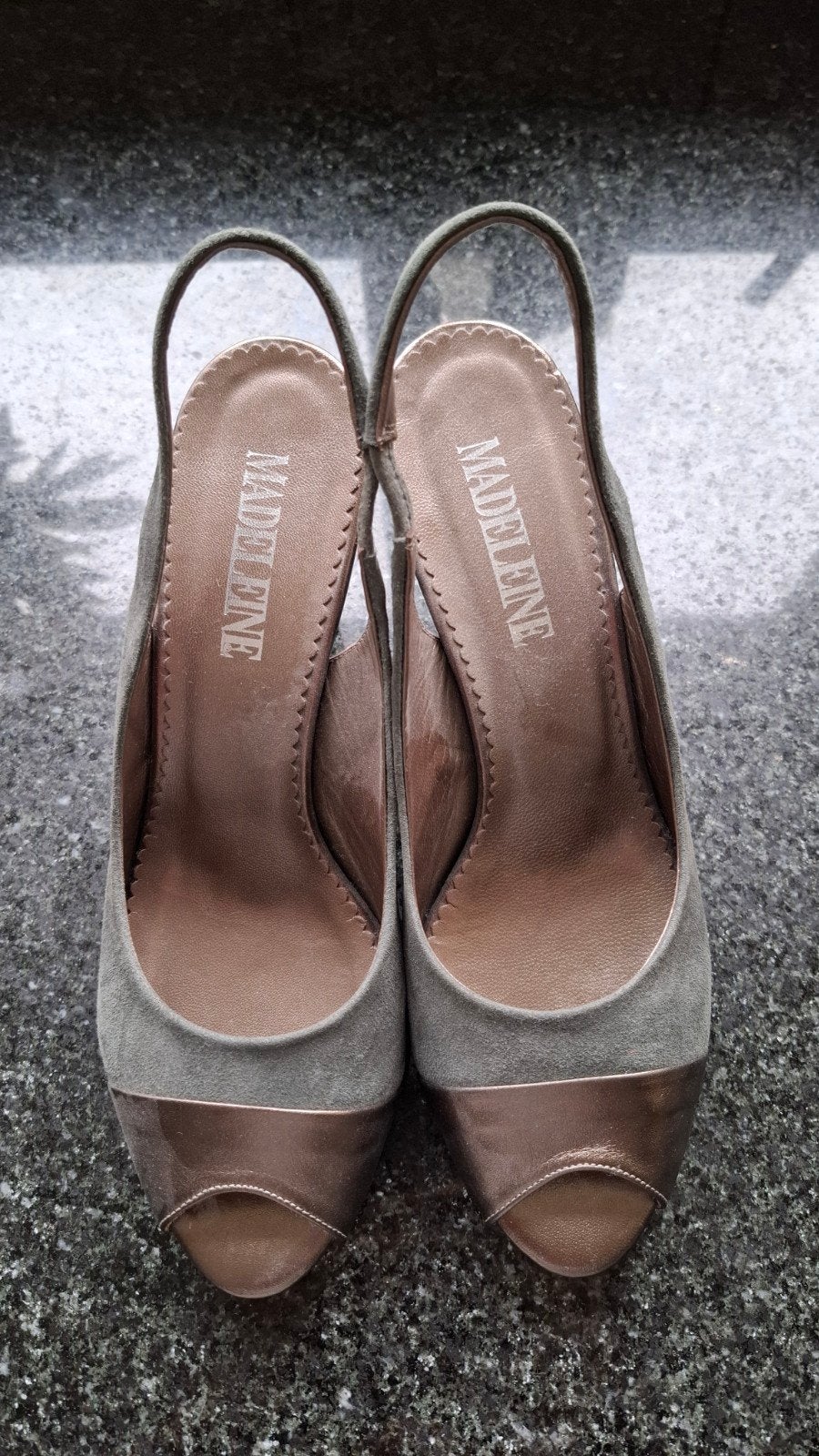 Madeleine Pumps Maat 40 - Grijs/Brons, Ophalen of Verzenden, Nieuw, Grijs