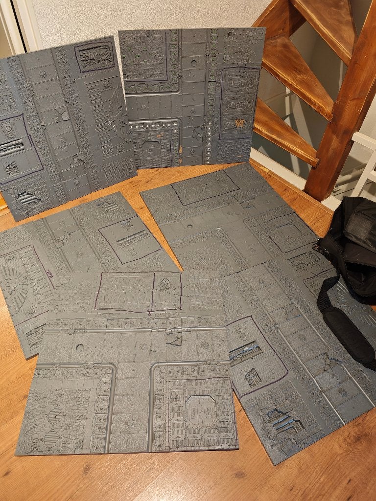 Warhammer 40k - Sector Imperialis platen, Hobby en Vrije tijd, Ophalen, Warhammer