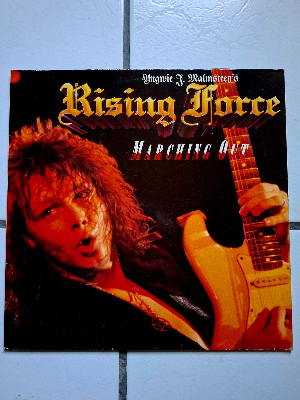 Yngwie Malmsteen's Rising Force - Marching Out - Vinyl / Lp, Ophalen of Verzenden, Gebruikt