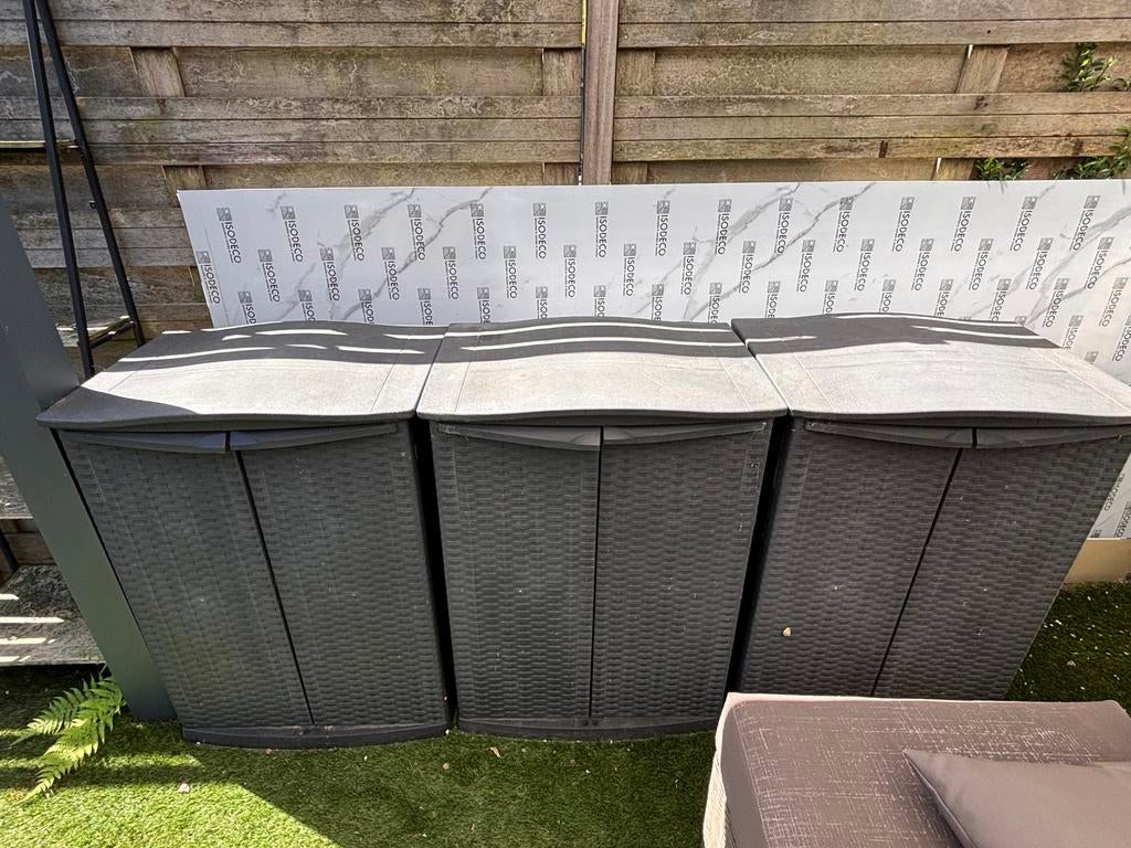 Kunststof tuinkast, prijs per stuk (3 stuks beschikbaar), Tuin en Terras, Ophalen, Gebruikt