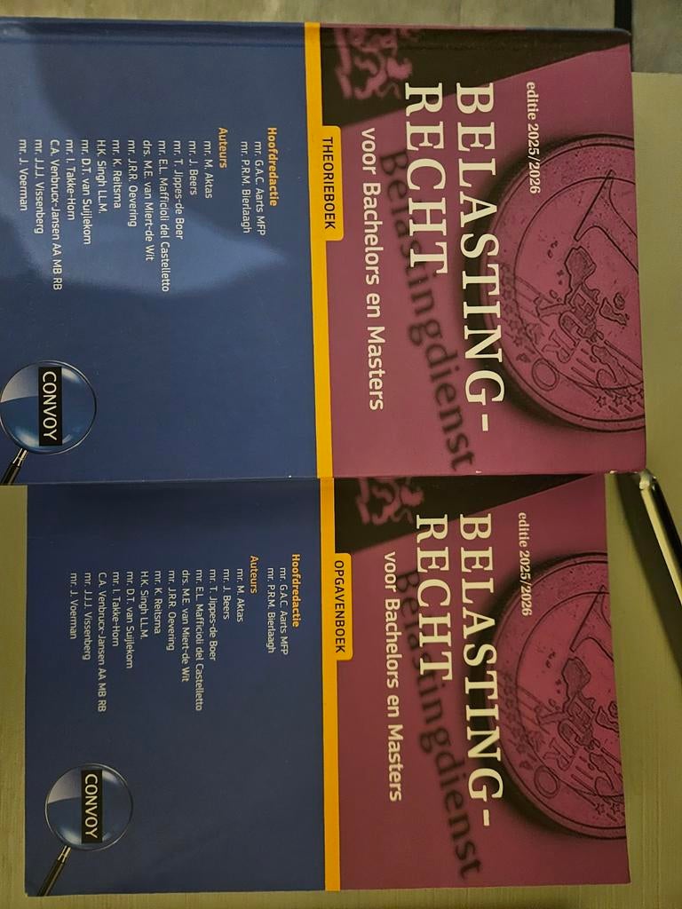 Belastingrecht Theorie- en Opgavenboek, Diverse, Zo goed als nieuw, Gamma, HBO