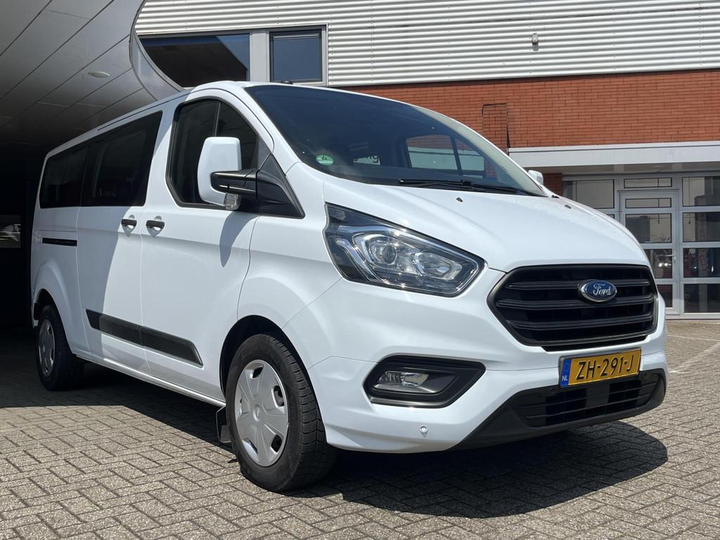 Ford Transit Custom 320 2.0 TDCI 105PK L2H1 Trend 9 PERSOONS, Voorwielaandrijving, Stof, Gebruikt, Euro 6