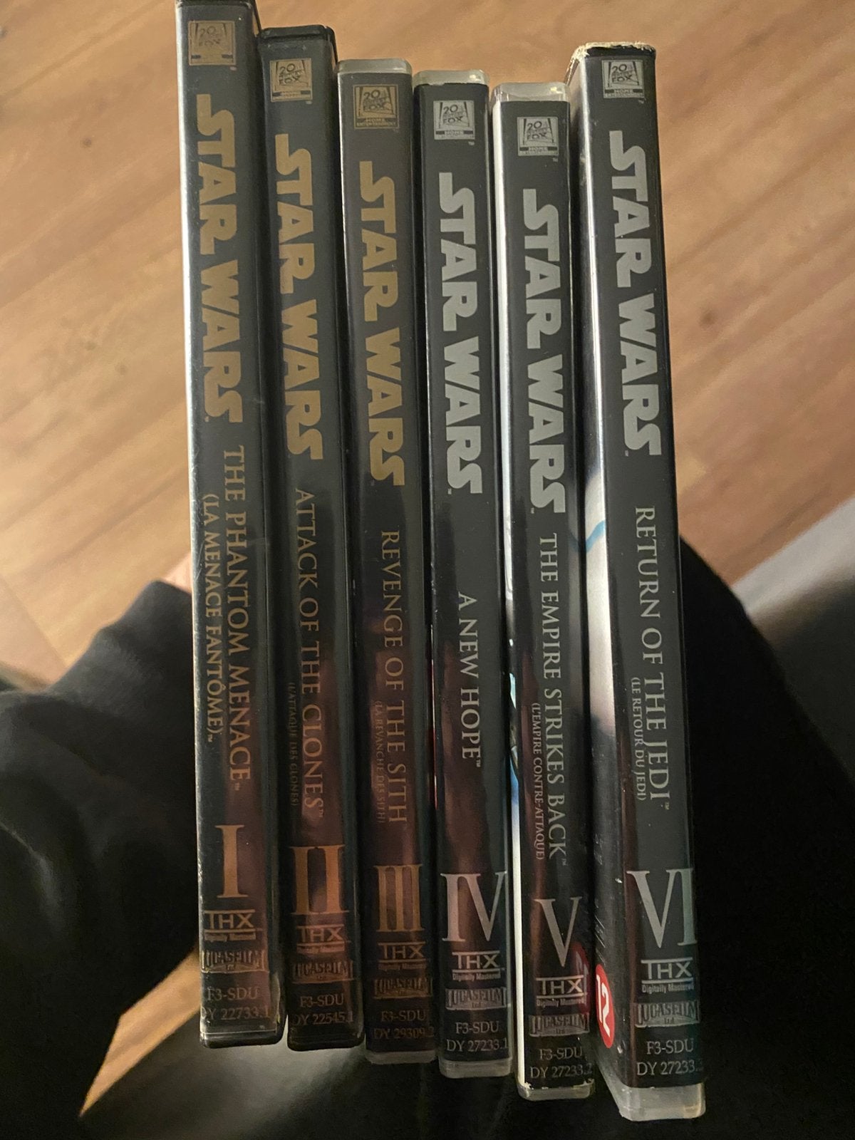 Star wars 1-6, Ophalen of Verzenden, Gebruikt
