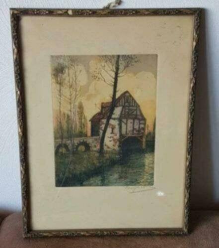 Ets kempen Brabant Charles Bougard (1865-1926) Piron, Ophalen