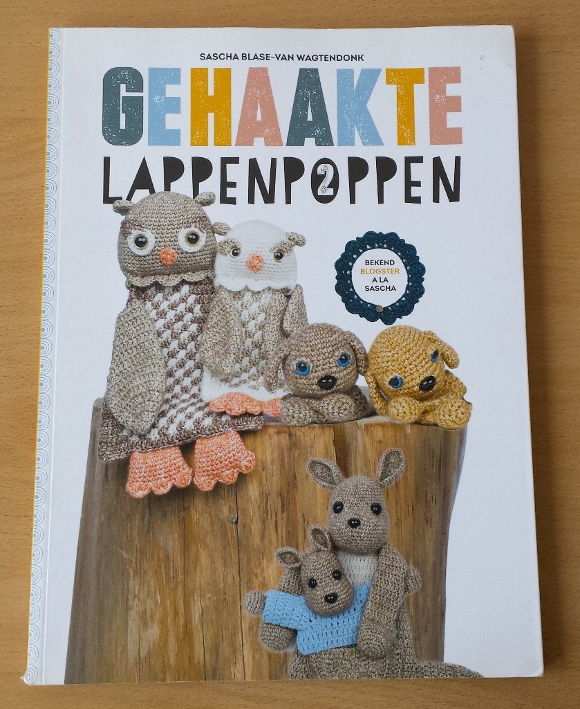 Haken - Gehaakte Lappenpoppen 2 - Sascha Blase - 2016, Gebruikt, Ophalen of Verzenden, Nvt, Patroon of Boek