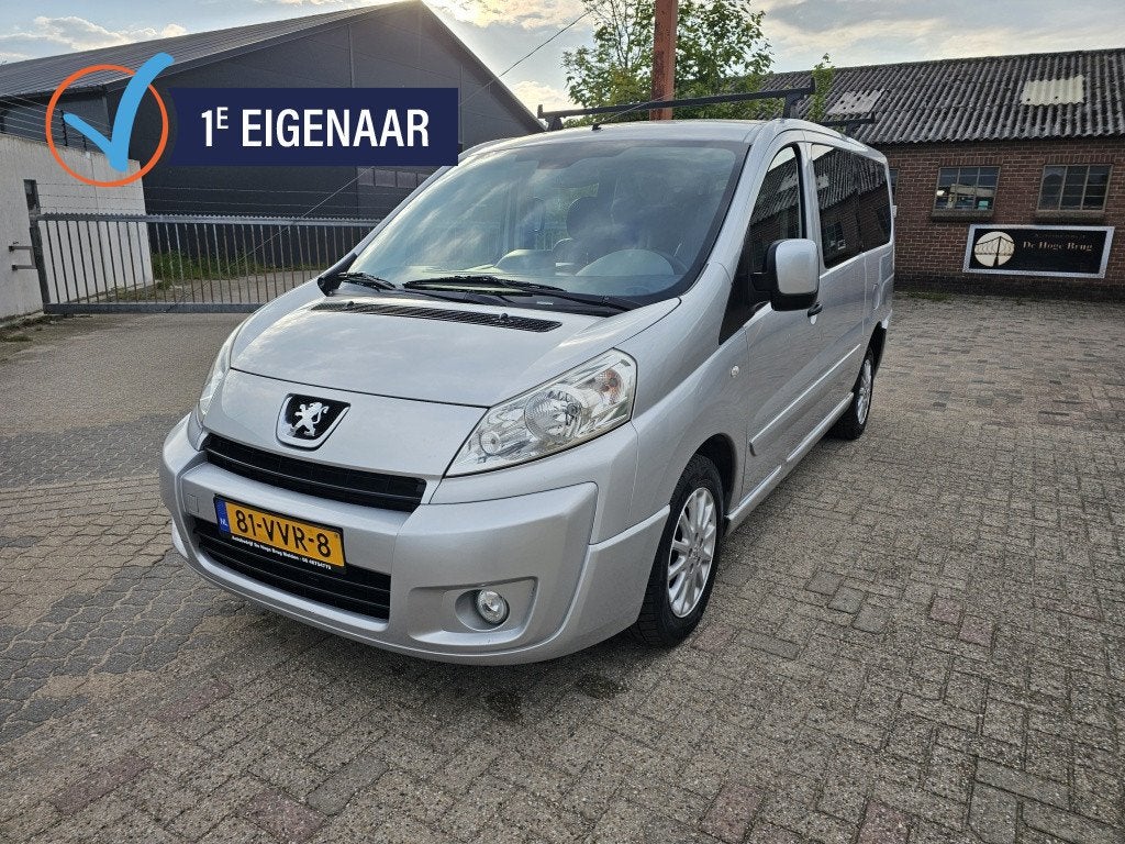 Peugeot Expert 229 2.0 HDIF L2H1 DC (bj 2008), Auto's, Gebruikt, Zwart, 4 cilinders, Bedrijf